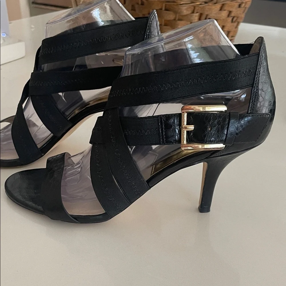 Michael Kors Black Strappy Heels